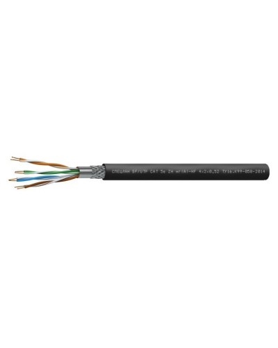 СПЕЦЛАН SF/UTP Cat 5e ZH нг(А)-HF 1х2х0,52. Кабель «витая пара» (LAN) для структурированных систем связи. Спецкабель в Москве