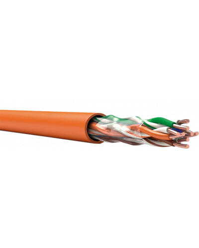TechnoLAN U/UTP Cat 5e PVC LS нг(A)-FRLS 4x2x0,52. Кабель «витая пара» (LAN) для структурированных систем связи. СПКБ-Техно в Москве