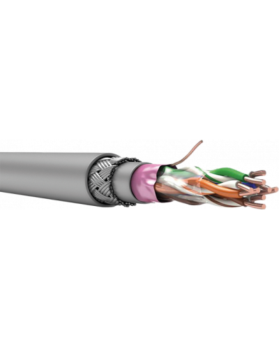 TechnoLAN F/UTP SWA PS Cat 5e ZH нг(A)-HF 4x2x0,52. Кабель «витая пара» (LAN) для структурированных систем связи. СПКБ-Техно в Москве